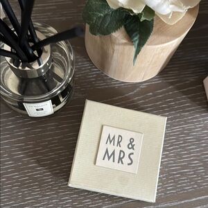 Crate&Barrel Cream Decorative Accent Piece